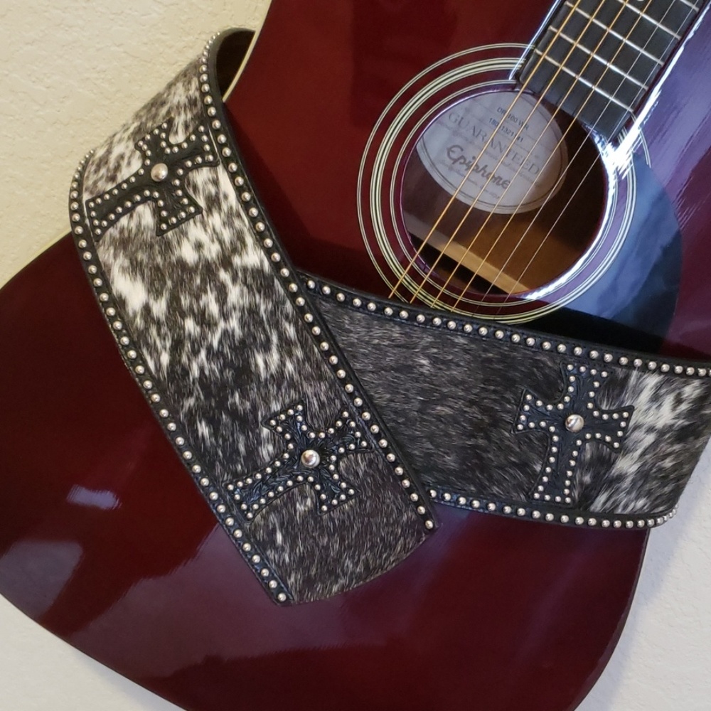 4" leather cowhide belt